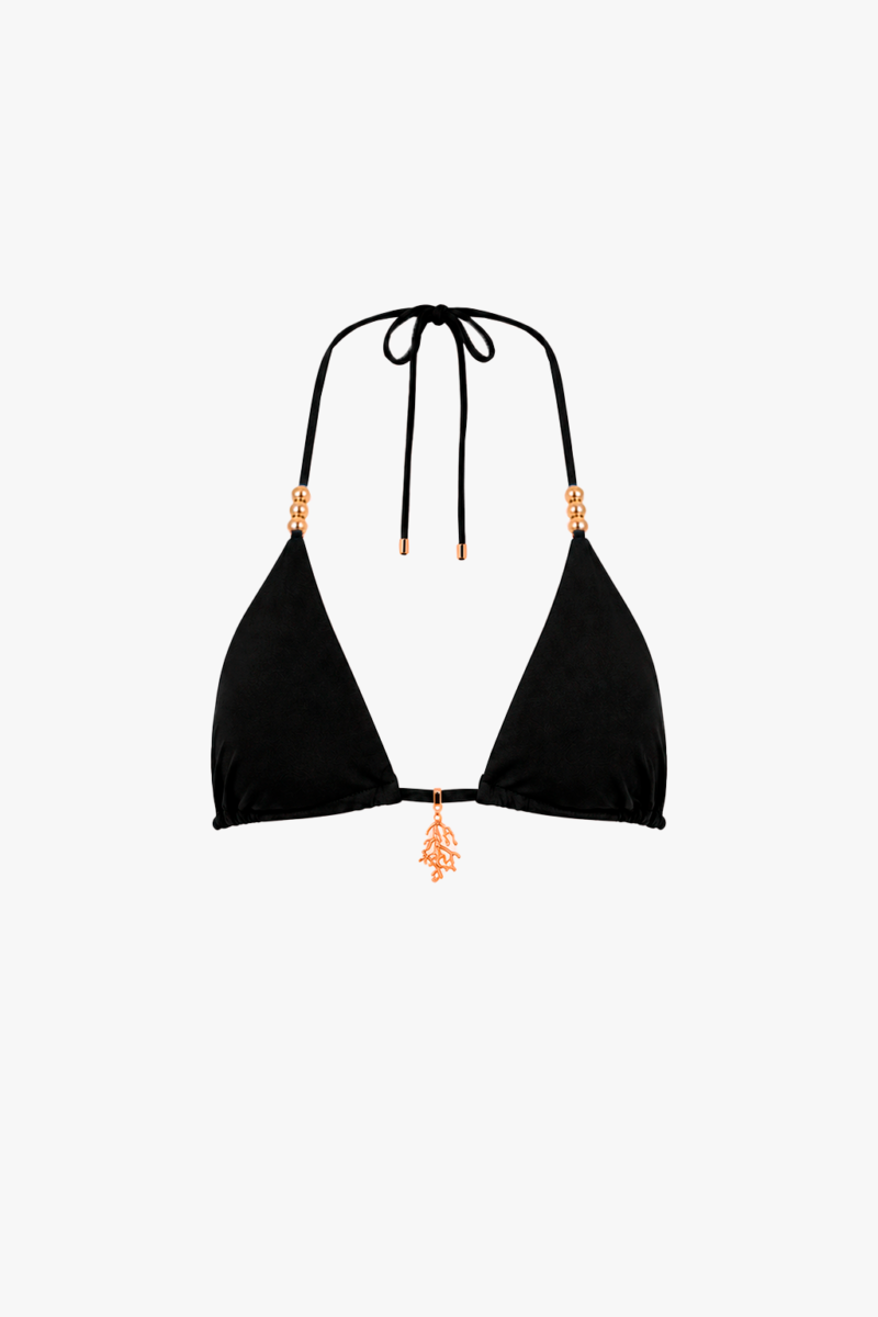 Top Bikini Lunamar Terre Cortininha - Noite, S