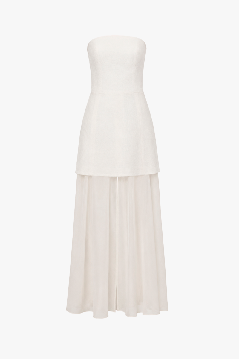 Vestido Maríola Longo - Concha, XS