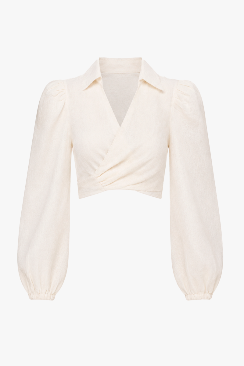 Camisa Cropped Málaga - Concha, XS