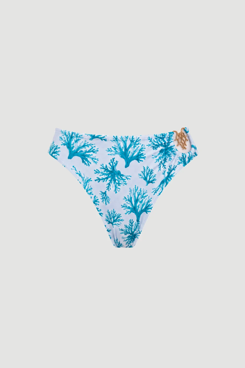 Acquabella Printed Bikini Bottom Hot Pants