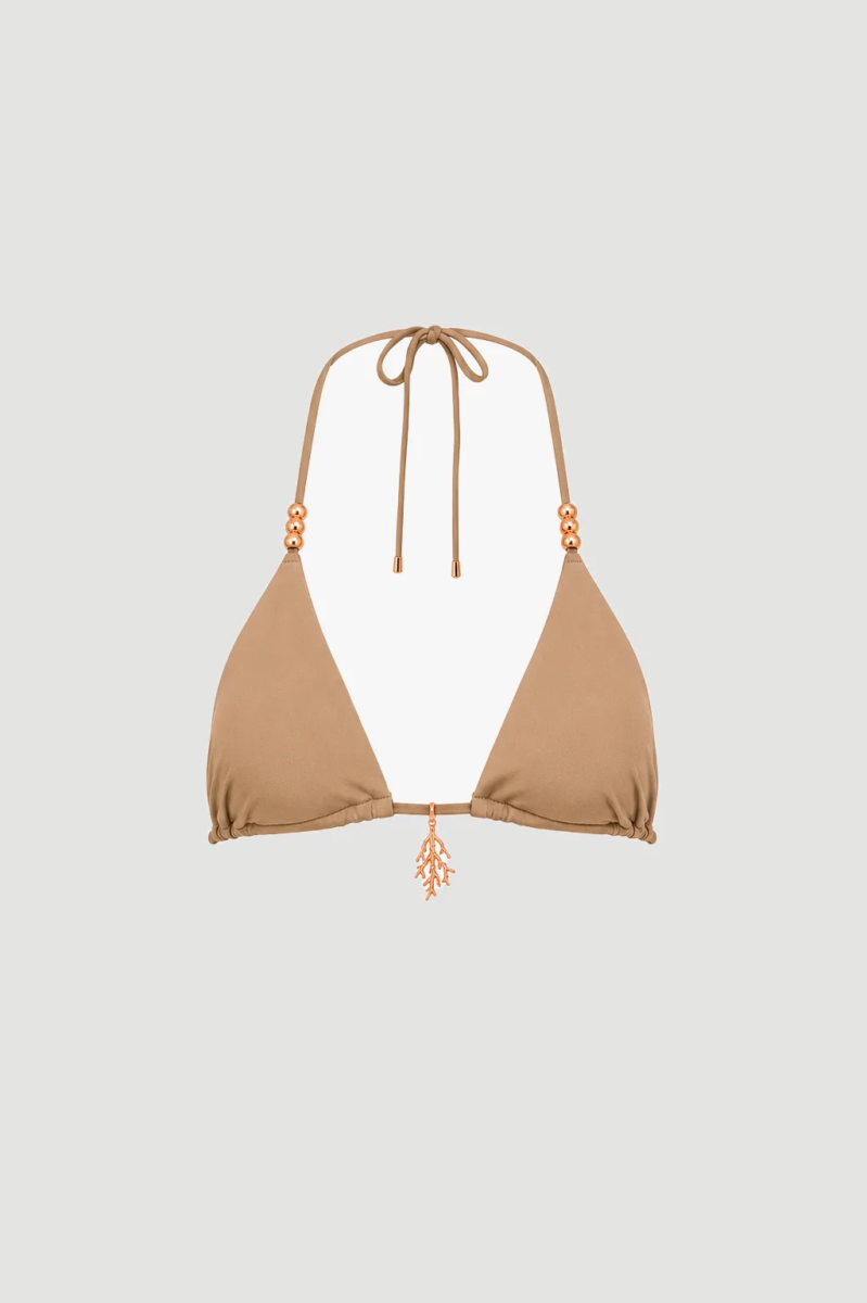 Lunamar Terre Triangle Bikini Top